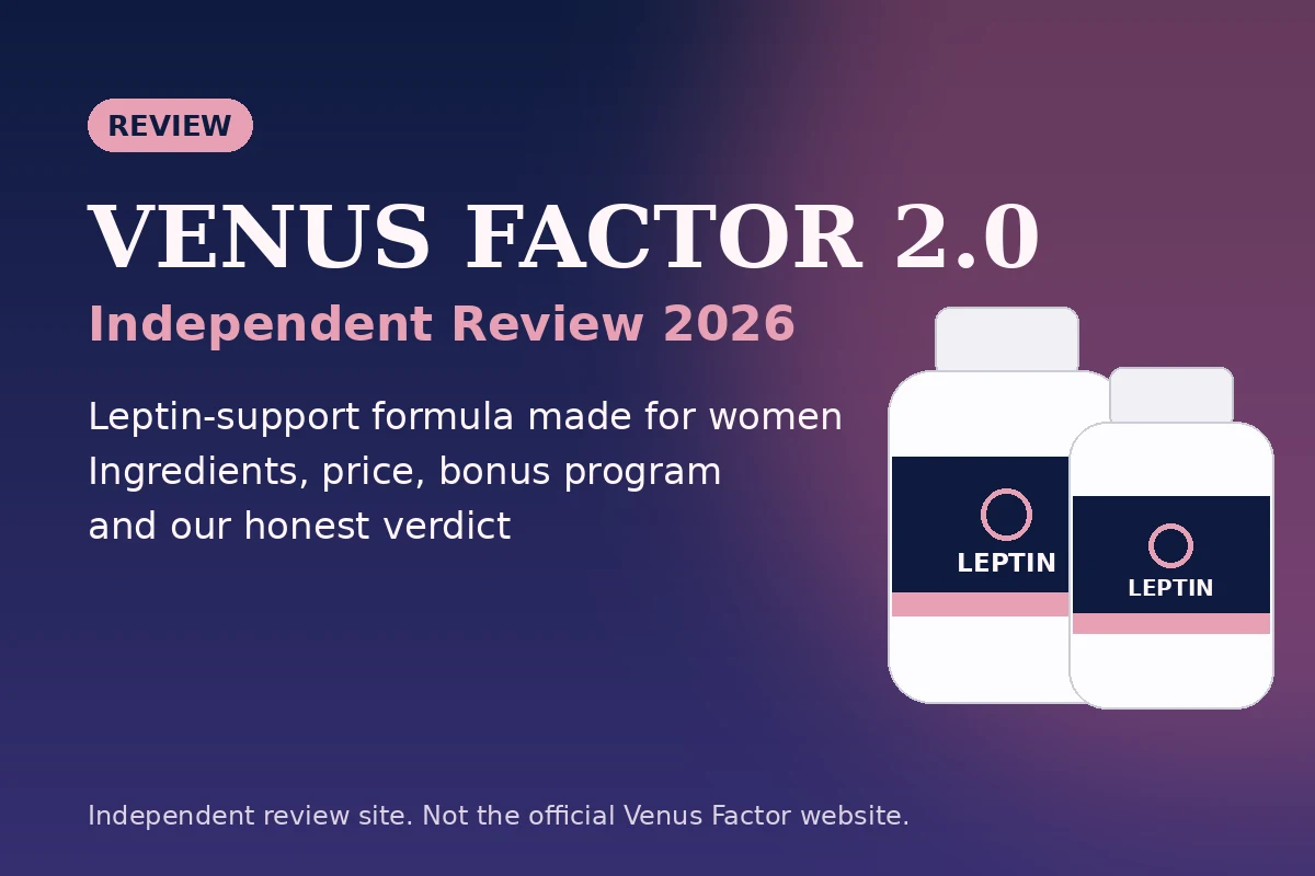 Venus Factor 2.0 review graphic